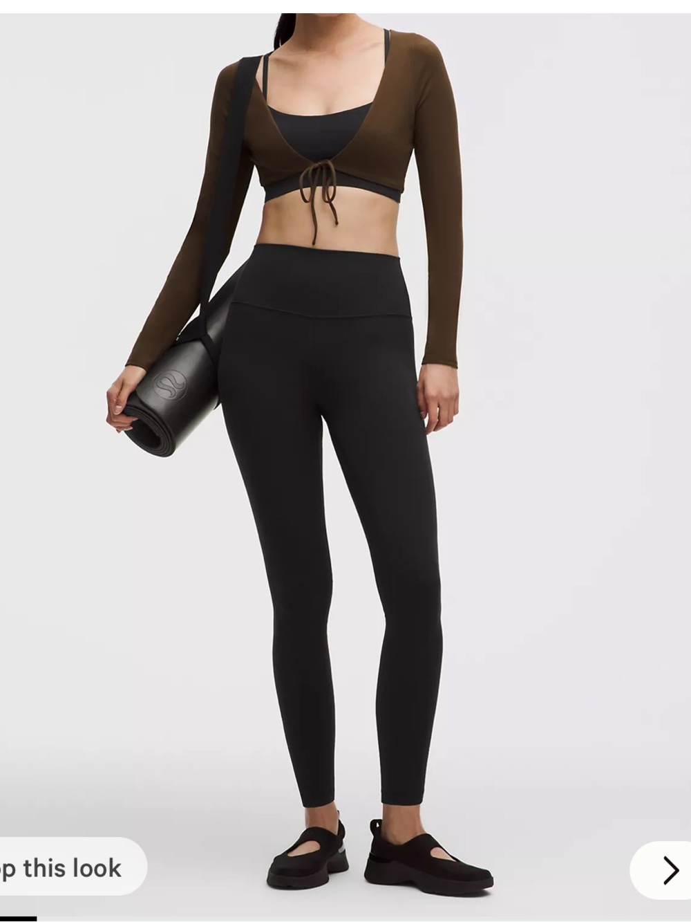 Lululemon Align High Rise Black 28” Legging. Size 6
